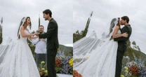 Ex-atriz mirim do SBT abre álbum de fotos de casamento luxuoso: 'Sonho'