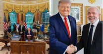 Submissão e proximidade política: especialistas avaliam diferenças entre fotos de Trump com Flávio Bolsonaro e Lula
