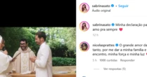 Sabrina Sato, Fátima Bernardes, Eliezer, Nicolas Prattes: veja as declarações de amor das celebridades neste Dia dos Namorados