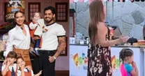 Virginia tem reação inusitada ao tocar música de Zé Felipe em festa dos filhos