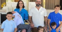 Leticia Cazarré é atacada por ter muitos filhos e rebate: 'Não são 500, são seis'