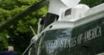 Homem é preso após apontar laser para helicóptero que transportava Donald Trump