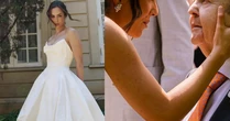 Muita emoção! Lara Silva exibe foto inédita com Faustão em seu casamento: 'Maior presente'