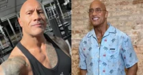 The Rock viraliza após perder 30 quilos para papel