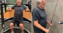 Ary Fontoura mostra treino na academia aos 92 anos: 'Resistência contra o tempo'