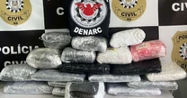 Polícia gaúcha barra entrada de haxixe avaliado em R$ 1 milhão vindo do Uruguai