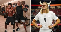 Vini Jr. e Terry Crews treinam juntos e fazem convite a Haaland: "Estamos esperando você"