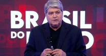 Datena perde a linha com a produção durante programa ao vivo: 'Vou embora'
