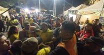 GCM tenta impedir telão com estreia do Brasil no Largo da Batata e causa confusão; veja vídeo