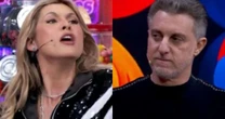 Lívia Andrade expõe bastidores com Luciano Huck no 'Domingão' e dispara: 'Deu...'