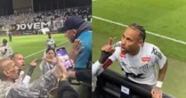 Clima tenso! Após derrota do Santos, Neymar bate boca e xinga torcedor: 'Vai tomar...'