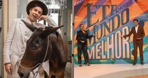 Sérgio Guizé se emociona ao falar sobre jumenta