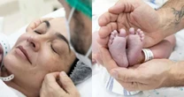 Aos 44 anos, Izabella Camargo dá à luz e mostra rostinho do filho pela primeira vez