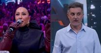 Sabrina Sato pega participante da Dança dos Famosos de surpresa: 'A cobra te come'