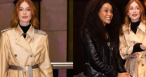Gola alta, botas longas e trench coat champagne acetinado: Marina Ruy Barbosa prova como elevar o look de Inverno com tons neutros; fotos!