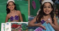 Aos 8 anos, Bruna Marquezine teve festa de Pequena Sereia com cobertura da Globo - e as imagens são encantadoras