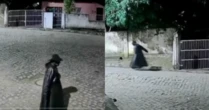 Homem se fantasia de personagem de 'Olhos Famintos', assusta moradores e vai parar na delegacia em PE
