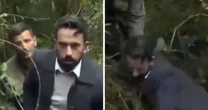 Repórter da Record cai duas vezes durante entrada ao vivo; assista