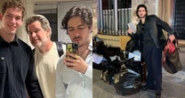 Filho de Murilo Benício e Alessandra Negrini faz 'unboxing' bizarro em Paris e choca o irmão: 'Lixo'
