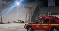 Trabalhador é soterrado após cair em estrutura de estocagem de soja