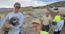 Cachorro é resgatado em deserto no Arizona após se recusar a deixar o dono morto