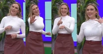 Apresentadora dança no estúdio ao relembrar época como bailarina de Mara Maravilha no SBT