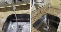 Água congela ao sair da torneira devido ao frio de -1,8ºC em cidade do RS