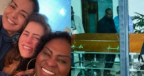 Li Martins ganha apoio de ex-companheiras do Rouge em velório do marido; uma delas se encontrou com JP Mantovani dias antes da tragédia