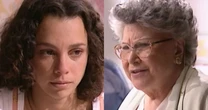 Olga perde a paciência e faz alerta sério para Joyce em 'História de Amor'