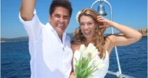 Cesar Filho e Elaine Mickely celebram 25 anos de casados: 'Amor verdadeiro'