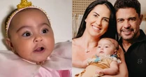 Já fez 6 meses? Filha de Zezé Di Camargo e Graciele tem festão de princesa: 'Meu final feliz'