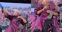 Saiba o verdadeiro motivo de Fafá de Belém realizar show de cadeira de rodas