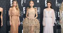 Angelina Jolie, Ariana Grande, Demi Moore e mais 30 looks no Critics Choice Awards 2025: elegância e tons sóbrios dominam!