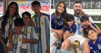 Filhos de Messi chamam atenção em foto; veja como mudaram desde a última Copa