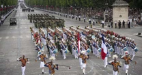 Desfile de 14 julho: tropas francesas reforçam confiança para enfrentar ameaça externa