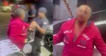 Web se choca ao ver idosa de 63 anos agredida por policial militar