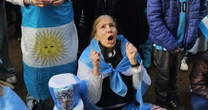 Argentinos festejam o vice-campeonato entre homenagens à seleção e a despedida de Messi