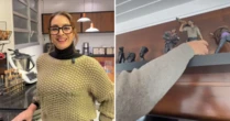 Zumbis e Faraós: Cátia Fonseca mostra sua cobertura com decoração inusitada
