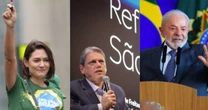 Michelle e Tarcísio empatam com Lula em disputa pela Presidência no ES, diz pesquisa