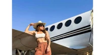 'Nunca passei por algo parecido': avião de Lauana Prado passa por pouso de emergência após falha na porta da aeronave