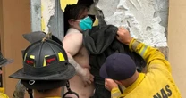 Homem passa 10 horas preso em parede até ser resgatado por policiais