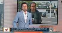 Apresentador da Globo é flagrado de olhos fechados após falha técnica: descansando em pé?