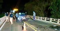 Colisão frontal mata casal e deixa criança de 5 anos ferida no RS