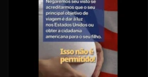 Grávidas na mira dos EUA: visto pode ser negado por "turismo de parto"