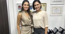 Esposa de Amado Batista causa polêmica ao tirar foto com Michelle Bolsonaro