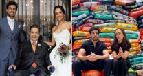 Filha de Faustão recebe ração como presente de casamento: 'Pedimos doações'