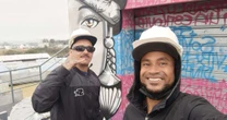 The Town: veja os grafites do Palco Quebrada e conheça artistas que pintam ao vivo
