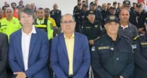Prefeito de Jaboatão, Mano Medeiros, participa de solenidade de troca de comando da Guarda Municipal