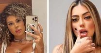 Sthe Matos e MC Mirella selam a paz após polêmica com Dynho Alvez em 'A Fazenda'