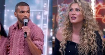 Richarlyson surpreende Lívia Andrade durante a Dança dos Famosos: 'Te cortar'